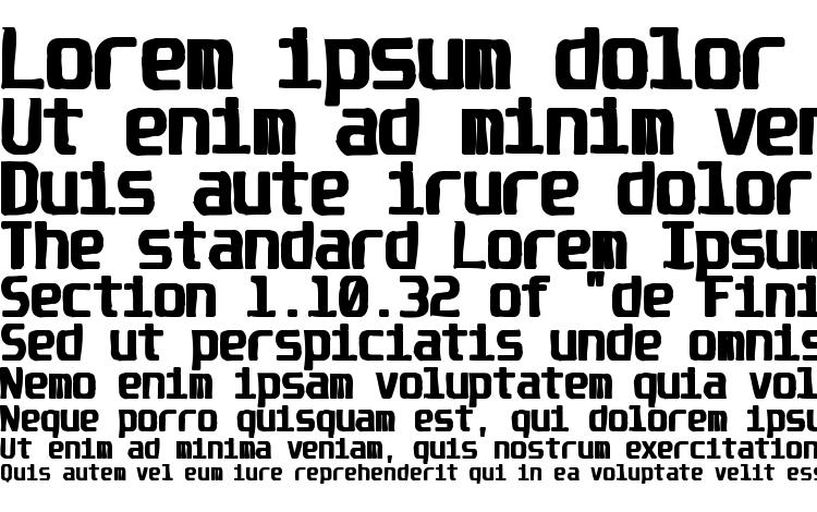 specimens UnispaceInk font, sample UnispaceInk font, an example of writing UnispaceInk font, review UnispaceInk font, preview UnispaceInk font, UnispaceInk font