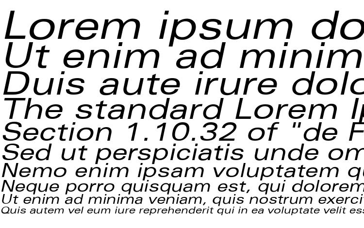 specimens Univers ExtendedObl font, sample Univers ExtendedObl font, an example of writing Univers ExtendedObl font, review Univers ExtendedObl font, preview Univers ExtendedObl font, Univers ExtendedObl font