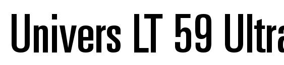 Univers LT 55 Roman Font Download Free / LegionFonts