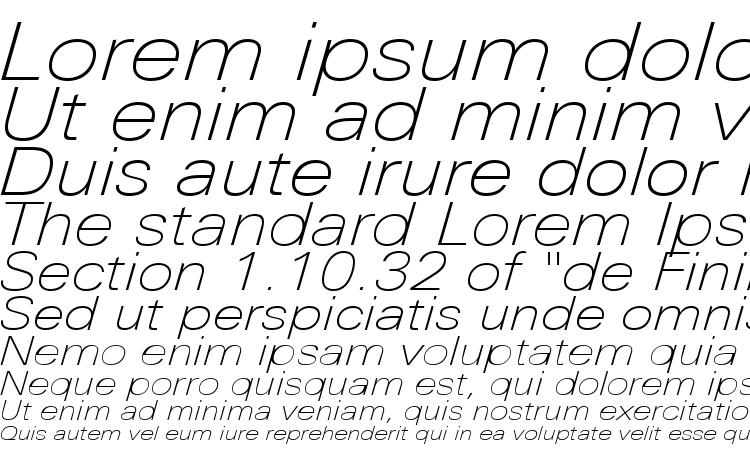 specimens Univers Next Pro Thin Extended Italic font, sample Univers Next Pro Thin Extended Italic font, an example of writing Univers Next Pro Thin Extended Italic font, review Univers Next Pro Thin Extended Italic font, preview Univers Next Pro Thin Extended Italic font, Univers Next Pro Thin Extended Italic font