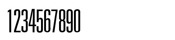 UniversalXCLDB Normal Font, Number Fonts