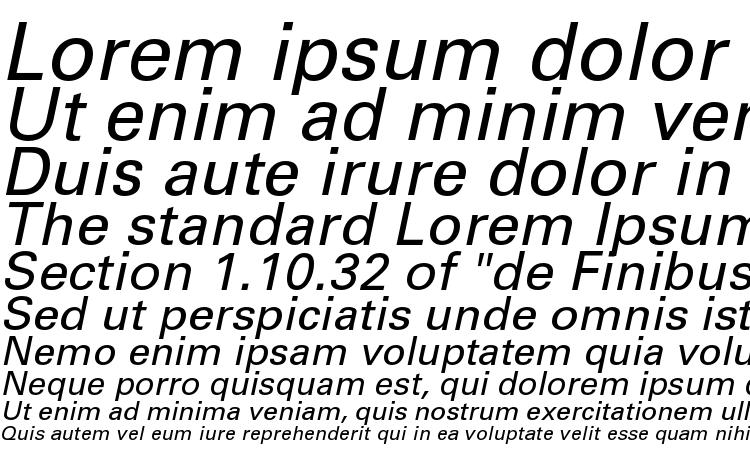 specimens Universc italic font, sample Universc italic font, an example of writing Universc italic font, review Universc italic font, preview Universc italic font, Universc italic font
