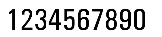 Universcondc Font, Number Fonts