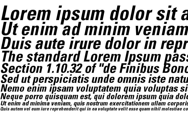 specimens UniversLTStd BoldCnObl font, sample UniversLTStd BoldCnObl font, an example of writing UniversLTStd BoldCnObl font, review UniversLTStd BoldCnObl font, preview UniversLTStd BoldCnObl font, UniversLTStd BoldCnObl font