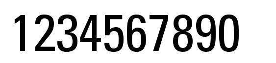 UniversLTStd Cn Font, Number Fonts