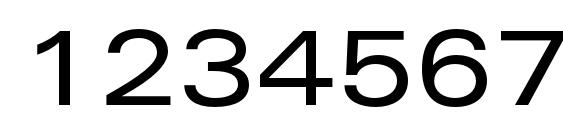 UniversLTStd Ex Font, Number Fonts