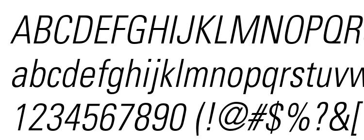 glyphs UniversLTStd LightCnObl font, сharacters UniversLTStd LightCnObl font, symbols UniversLTStd LightCnObl font, character map UniversLTStd LightCnObl font, preview UniversLTStd LightCnObl font, abc UniversLTStd LightCnObl font, UniversLTStd LightCnObl font