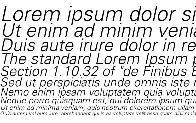 specimens UniversLTStd LightObl font, sample UniversLTStd LightObl font, an example of writing UniversLTStd LightObl font, review UniversLTStd LightObl font, preview UniversLTStd LightObl font, UniversLTStd LightObl font