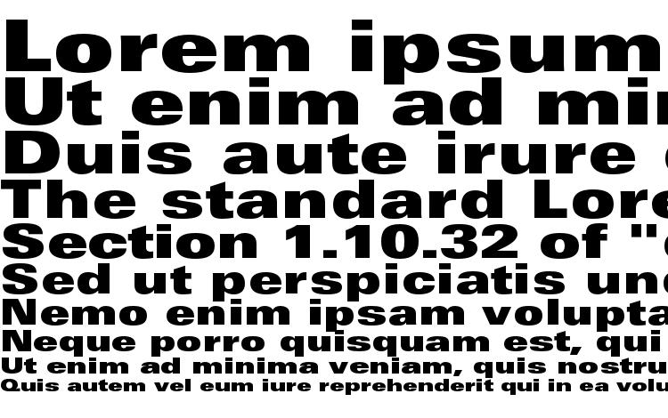 specimens UniversLTStd XBlackEx font, sample UniversLTStd XBlackEx font, an example of writing UniversLTStd XBlackEx font, review UniversLTStd XBlackEx font, preview UniversLTStd XBlackEx font, UniversLTStd XBlackEx font
