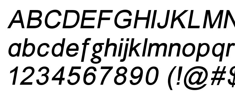 глифы шрифта Unkoi8i, символы шрифта Unkoi8i, символьная карта шрифта Unkoi8i, предварительный просмотр шрифта Unkoi8i, алфавит шрифта Unkoi8i, шрифт Unkoi8i