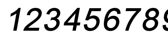 Unkoi8i Font, Number Fonts