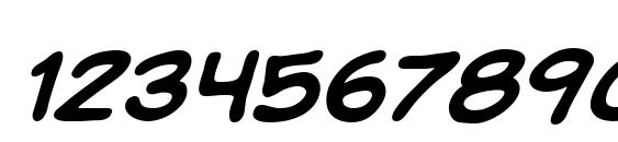 Unmasked BB Bold Font, Number Fonts