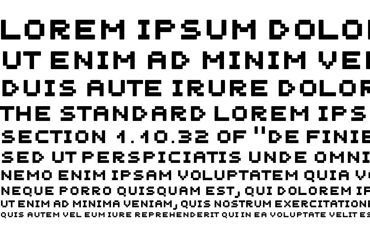 specimens Unscreenmk font, sample Unscreenmk font, an example of writing Unscreenmk font, review Unscreenmk font, preview Unscreenmk font, Unscreenmk font