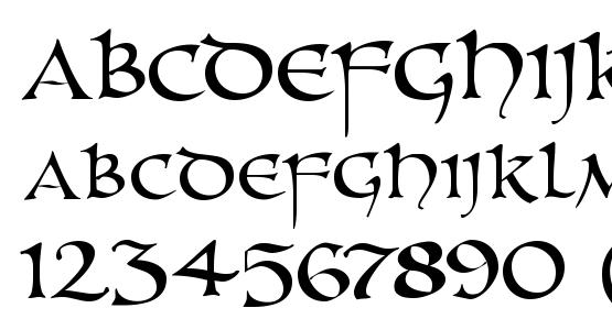 Unzialish Font Download Free / LegionFonts