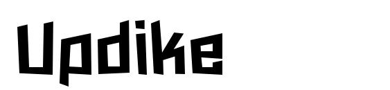 Updike font, free Updike font, preview Updike font