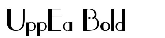 UppEa Bold font, free UppEa Bold font, preview UppEa Bold font