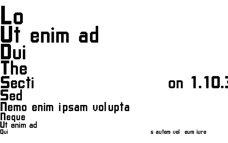 specimens Upsilon font, sample Upsilon font, an example of writing Upsilon font, review Upsilon font, preview Upsilon font, Upsilon font