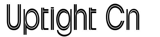 Uptight Cn font, free Uptight Cn font, preview Uptight Cn font