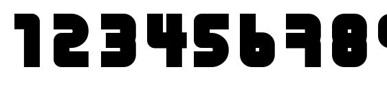 URAL Font, Number Fonts