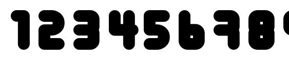 URALphat Font, Number Fonts