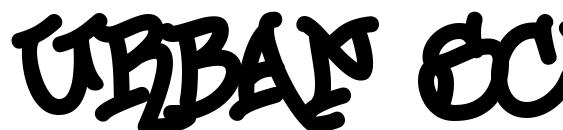 Urban Scrawl Chill Font