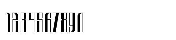 Urkelian Television Dynasty Font, Number Fonts