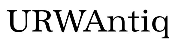 шрифт URWAntiquaT, бесплатный шрифт URWAntiquaT, предварительный просмотр шрифта URWAntiquaT