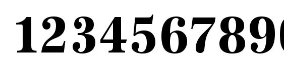 URWAntiquaTExtNar Bold Font, Number Fonts