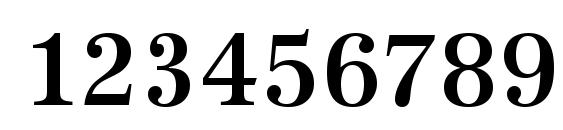 URWAntiquaTMedNar Font, Number Fonts