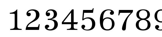 URWAntiquaTWid Font, Number Fonts