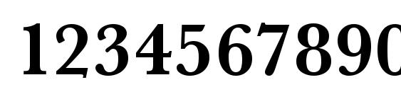 URWBaskerT Bold Font, Number Fonts