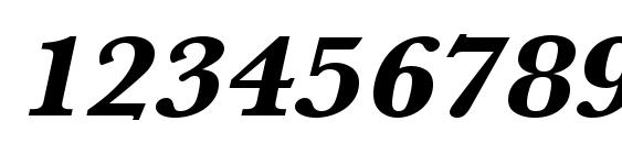 URWBaskerTExtBolExtWid Oblique Font, Number Fonts