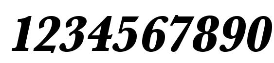 URWBaskerTExtBolNar Oblique Font, Number Fonts