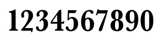 URWBaskerTExtNar Bold Font, Number Fonts