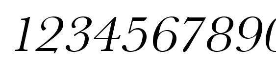 URWBaskerTExtWid Oblique Font, Number Fonts