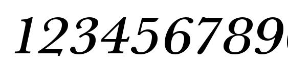URWBaskerTMedExtWid Oblique Font, Number Fonts
