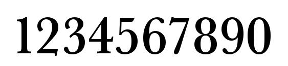 URWBaskerTMedNar Font, Number Fonts