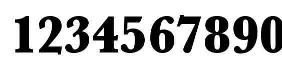 URWBaskerTUltBolNar Font, Number Fonts