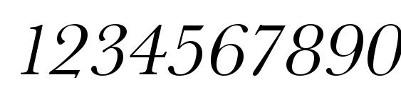 URWBaskerTWid Oblique Font, Number Fonts