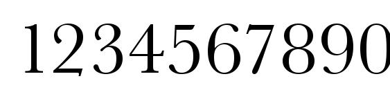 URWBaskerTWid Font, Number Fonts