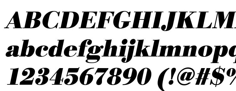 глифы шрифта URWBodoniT Bold Oblique, символы шрифта URWBodoniT Bold Oblique, символьная карта шрифта URWBodoniT Bold Oblique, предварительный просмотр шрифта URWBodoniT Bold Oblique, алфавит шрифта URWBodoniT Bold Oblique, шрифт URWBodoniT Bold Oblique