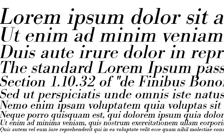 specimens URWBodoniT Oblique font, sample URWBodoniT Oblique font, an example of writing URWBodoniT Oblique font, review URWBodoniT Oblique font, preview URWBodoniT Oblique font, URWBodoniT Oblique font