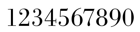 URWBodoniTLig Font, Number Fonts