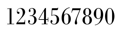 URWBodoniTLigExtNar Font, Number Fonts