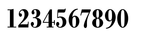 URWBodoniTMedExtNar Font, Number Fonts