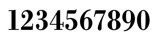 URWBodoniTMedNar Font, Number Fonts