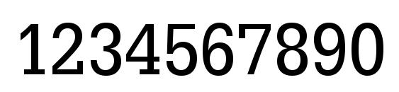 URWEgyptienneTExtNar Font, Number Fonts