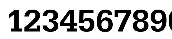 URWEgyptienneTMed Font, Number Fonts