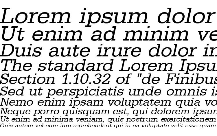 specimens URWEgyptienneTWid Oblique font, sample URWEgyptienneTWid Oblique font, an example of writing URWEgyptienneTWid Oblique font, review URWEgyptienneTWid Oblique font, preview URWEgyptienneTWid Oblique font, URWEgyptienneTWid Oblique font