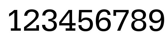 URWEgyptienneTWid Font, Number Fonts